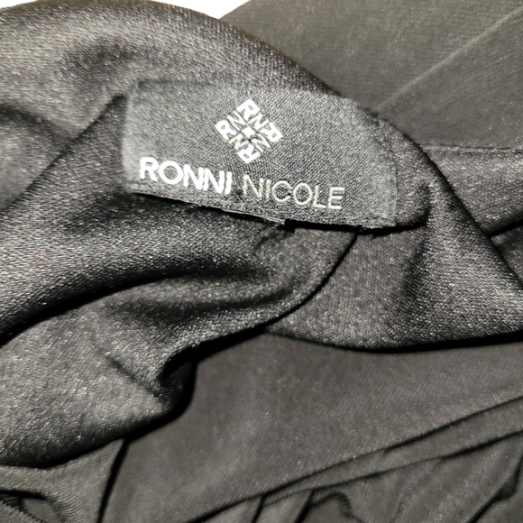 Ronni Nicole Dress S/M Black - Picture 2 of 3